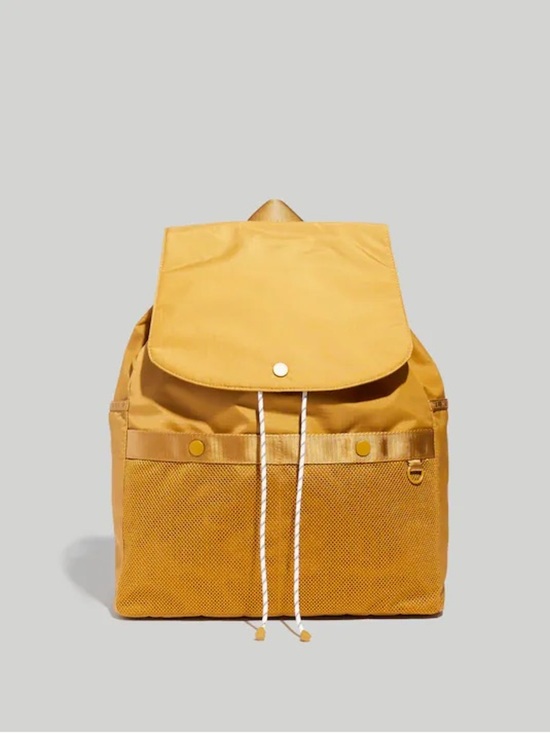 Madewell Ripstop Nylon Backpack in Toffee main image 4
